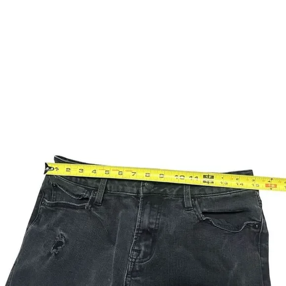 AEROPOSTALE Men’s Athletic Skinny Black Distressed Jeans Size 31/32 - Picture 9 of 9